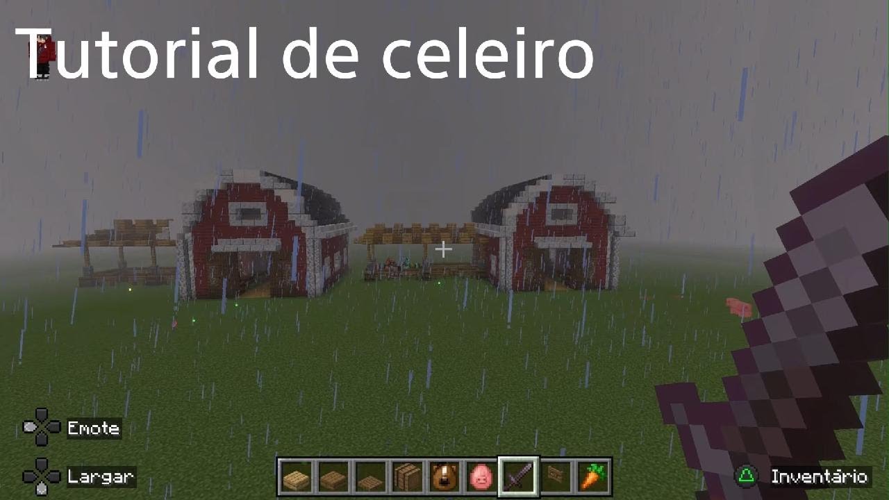 Tutorial de como faser um celeiro