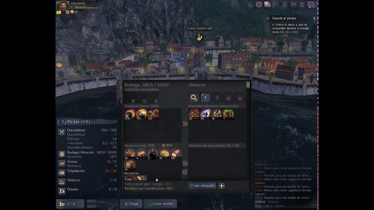 probando por primera ves  World of Sea Battle