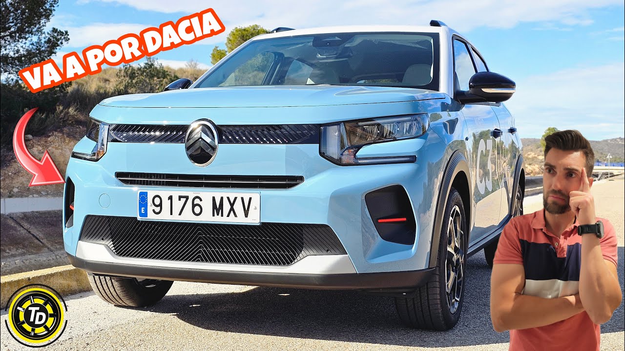 Citroen C3 TURBO 2025/ El rival MÁS DURO del Dacia Sandero/ TOP DRIVERS