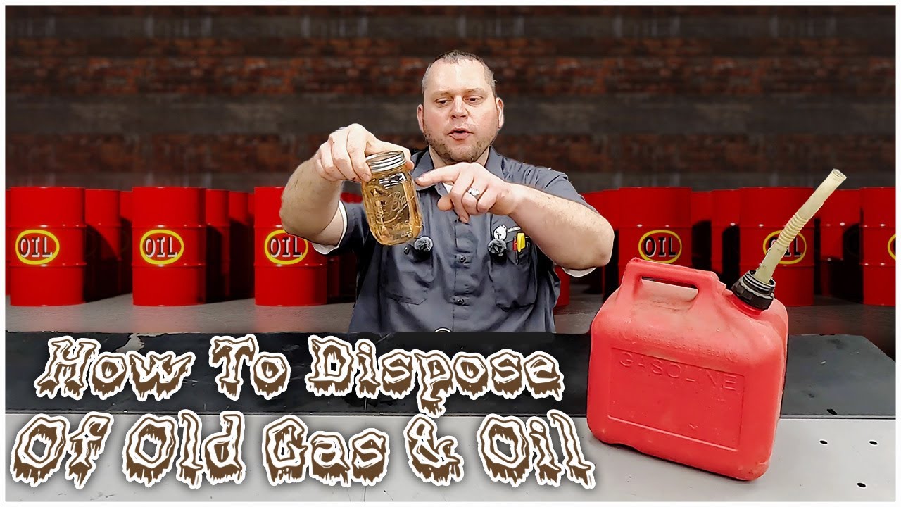 How To Safely Dispose of Old Gas, Oil & Chemicals | Best Methods & Costs Explained!