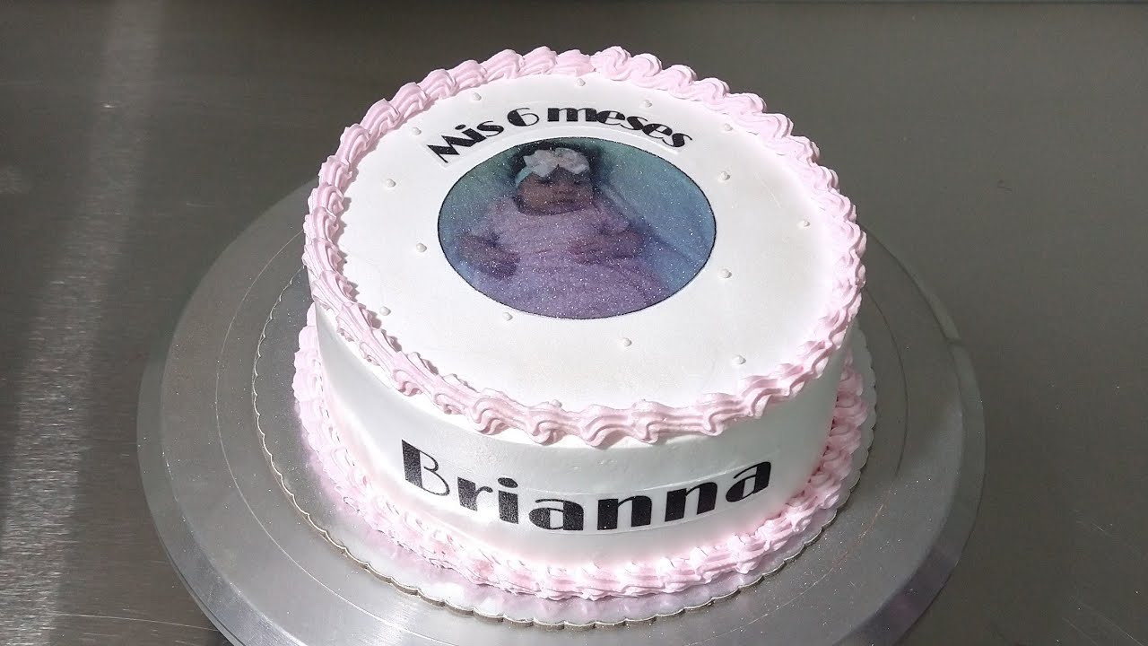 Decoración de pastel con foto en papel arroz o pastel foto torta