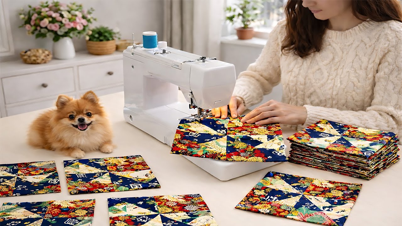 Easy Quilt Block for Beginners // You Can Do It Easily