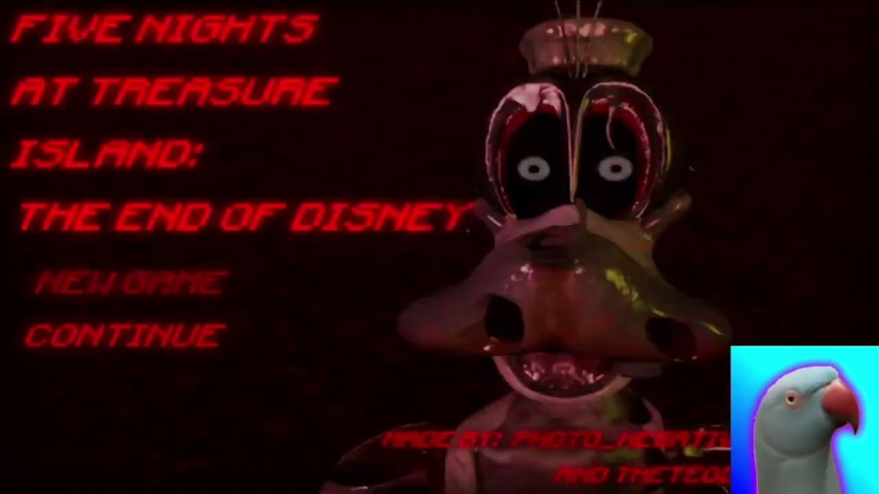 Five Nights at Treasure Island: The End of Disney | Прохождение Night 1-5 + Extras