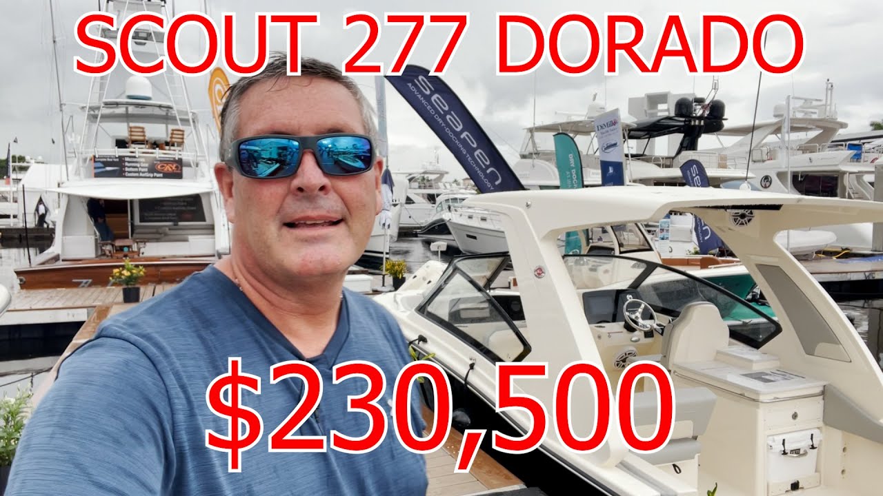 Scout 277 Dorado Dual Console Brand New Model