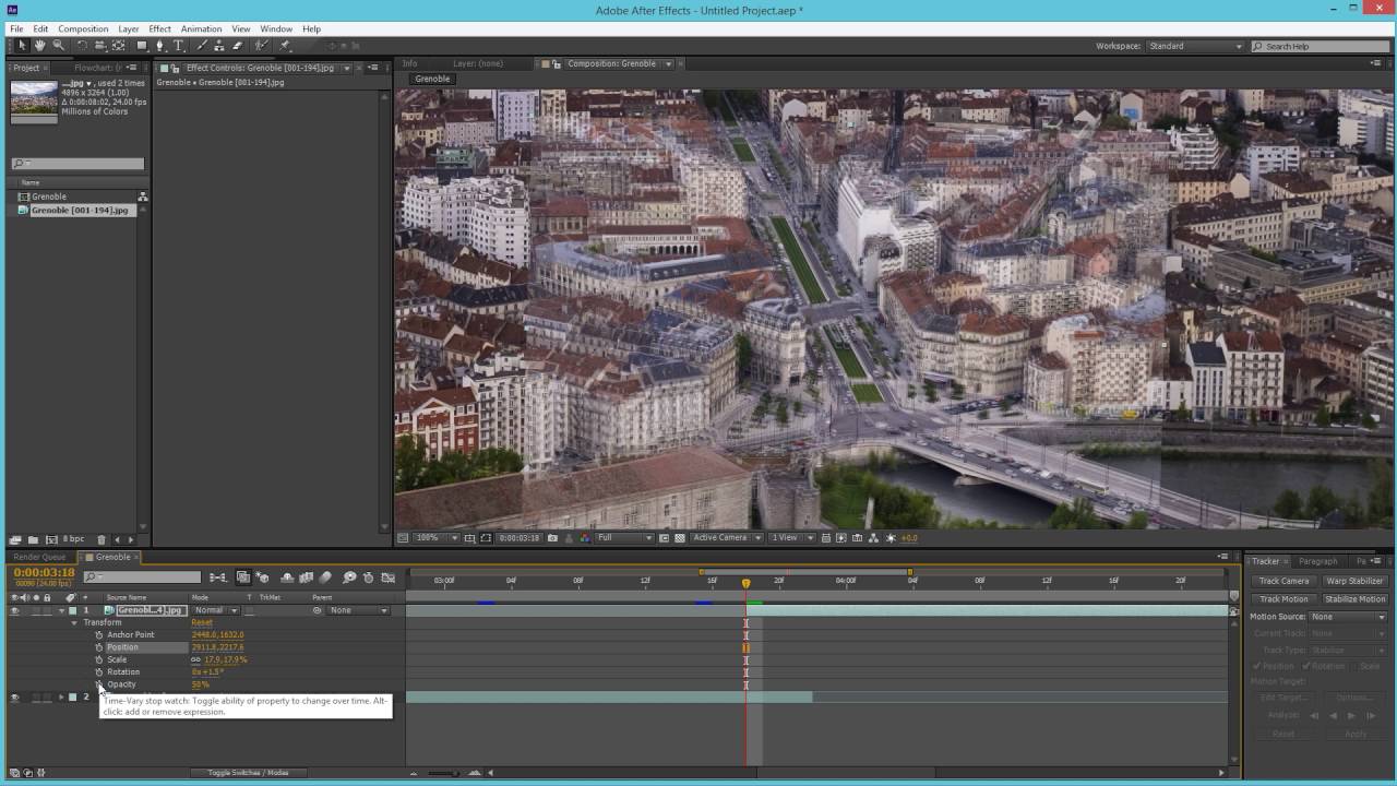 Super zoom time lapse tutorial in After Effects