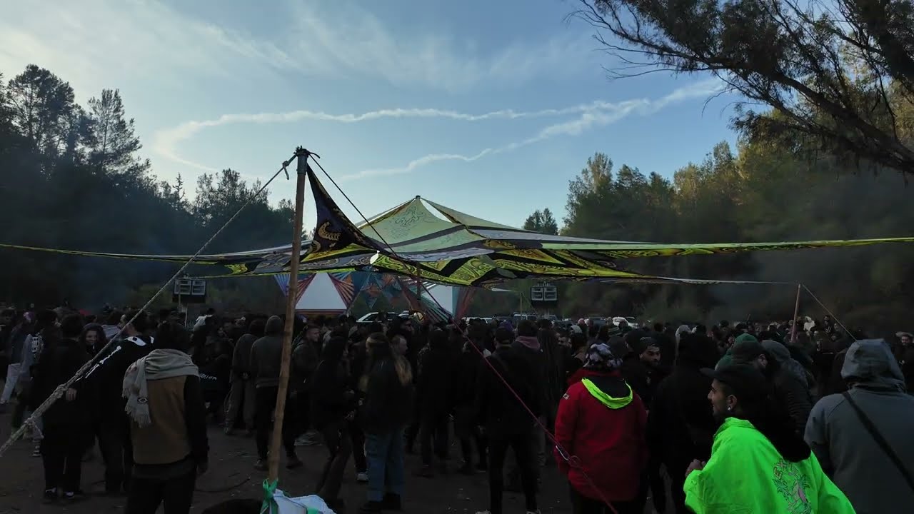 Daash 🇮🇳 3h set at Meshulash project 🔺️ party in Israel 🇮🇱 17.1.2k25 Part 1