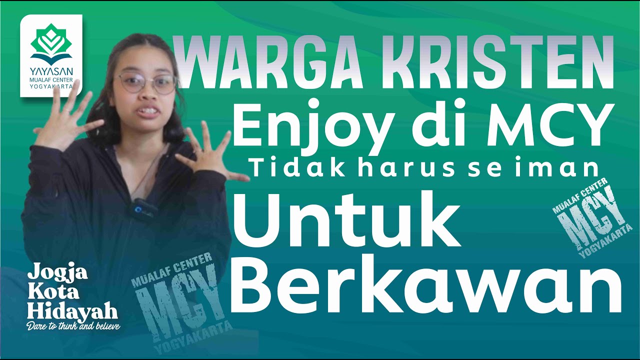 🔵 KATA ICHA DI MCY RASANYA ADEM | CHAAA SERING2 LHO YA KE MCY 😁 | MUALAF CENTER YOGYAKARTA