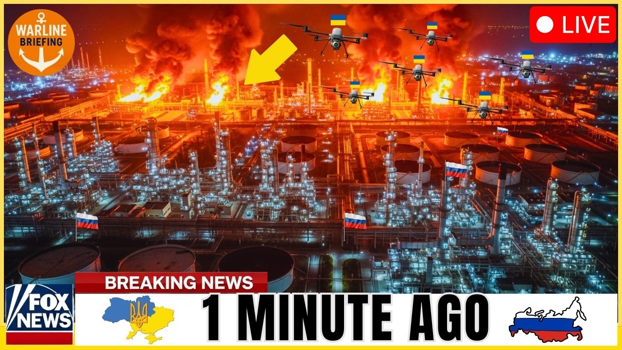 LIVE Ukraine Sent Forty Eight Drones Into Russia at Two A M — Then This Happened ! #ukraine