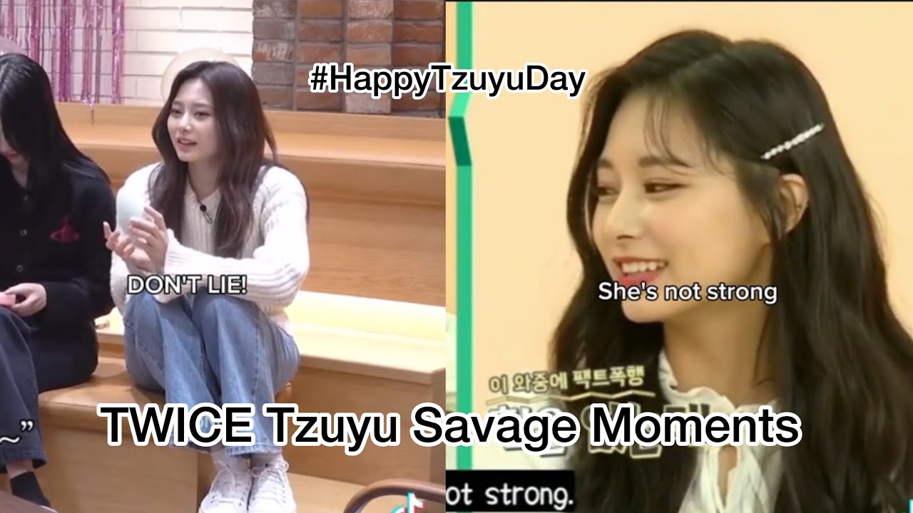 TWICE Tzuyu Savage Moments🤣 #happytzuyuday