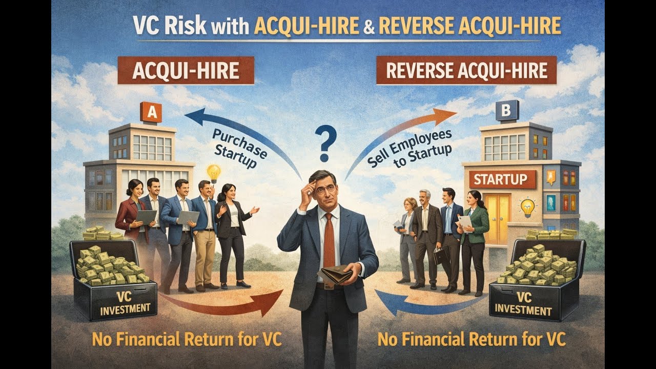 VC Risk Swap: Reverse Acqui-Hire