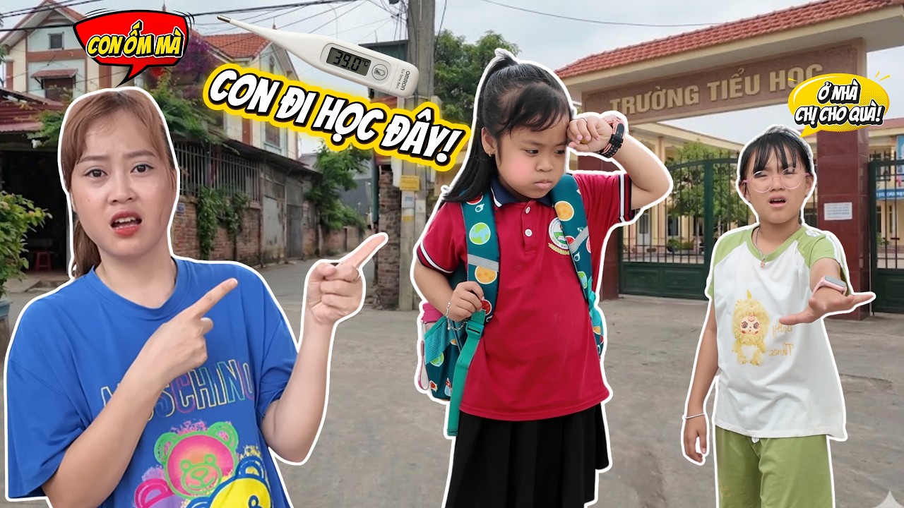 Sốt 39 Độ Vẫn Quyết Đi Học &Ocirc;n Thi Cuối Kỳ: Mẹ H&agrave; H&iacute; BẤT LỰC, Chị Na TUNG CHI&Ecirc;U &Eacute;p Mint Vy Ở Nh&agrave;!