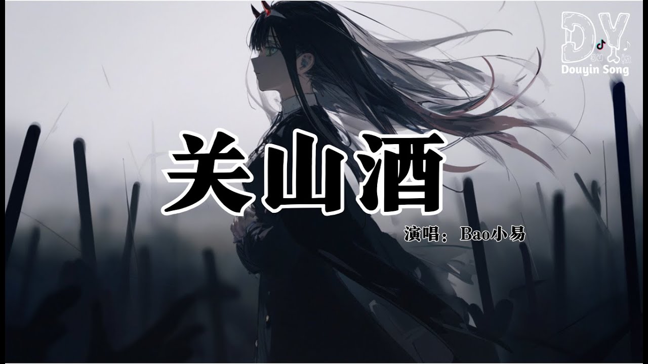 Bao小易 - 关山酒 (我自关山点酒千秋皆入喉)『我自关山点酒 千秋皆入喉，更有沸雪酌与风云某，我是千里故人 青山应白首，年少犹借银枪逞风流』【动态歌词MV】