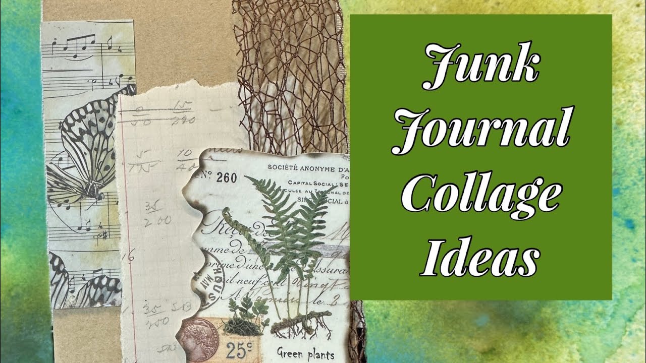 Junk Journal Idea - Coin Envelope Collage