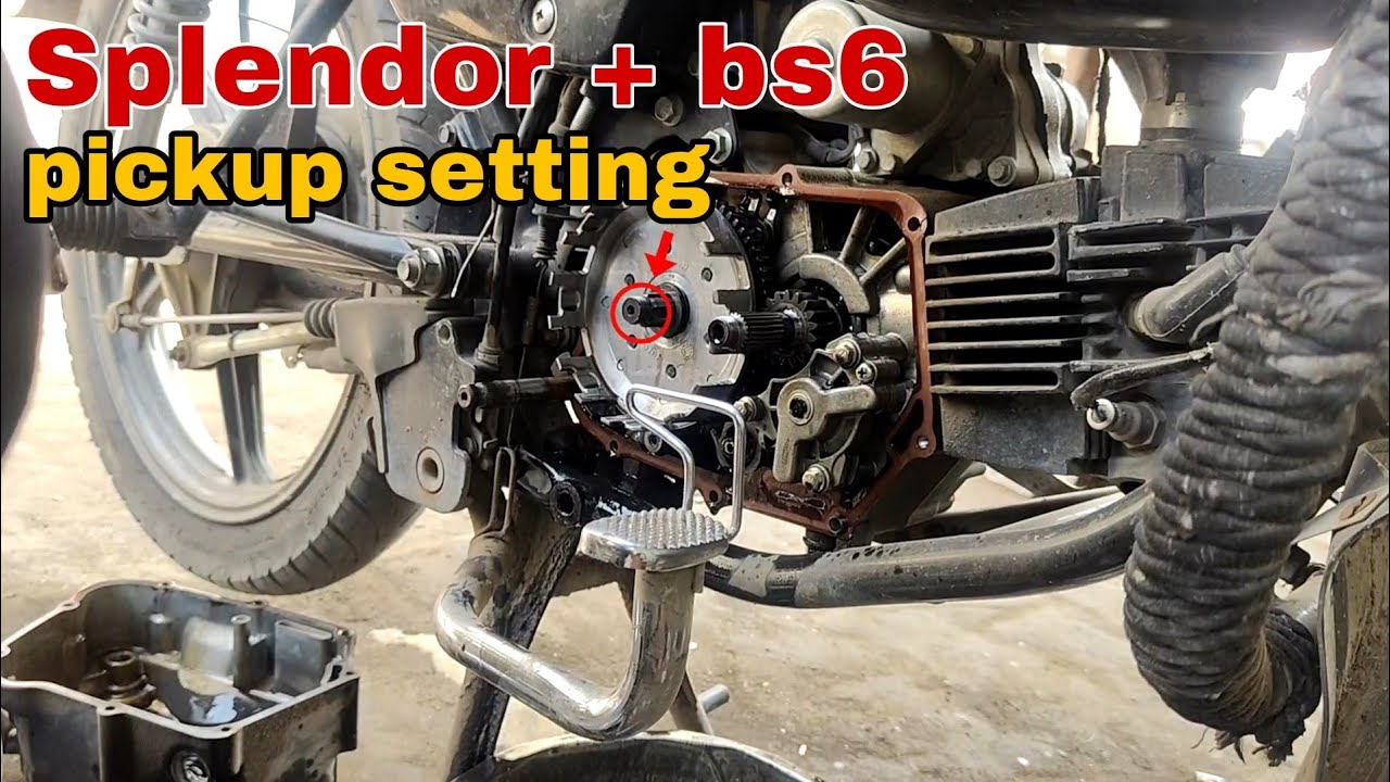 how to Splendor Plus bs6 xtech clutch plate change//bs6 bike ki clach plate kaise change Karen