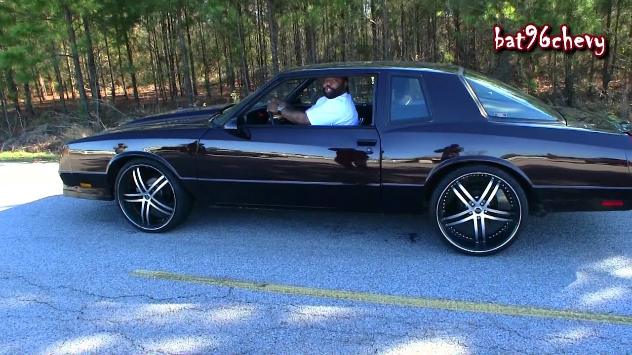 BURNOUT Chevy Monte Carlo SS Aerocoupe on 22" Staggered Rims - 1080p HD