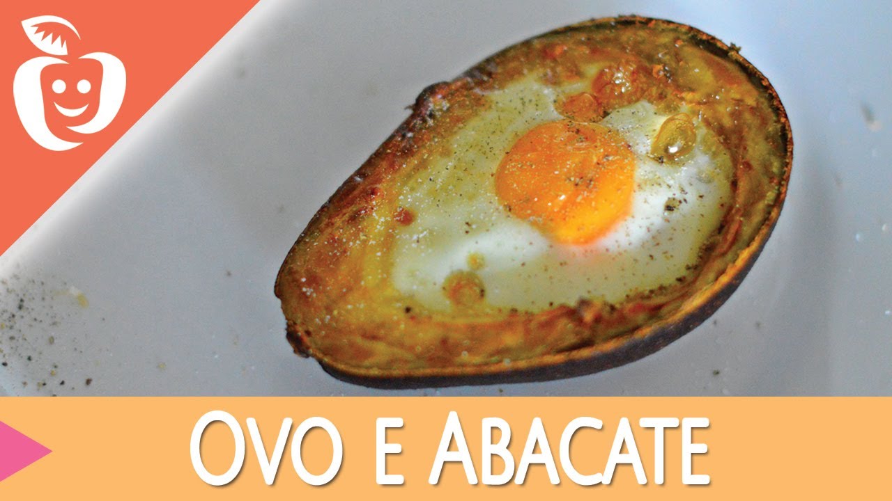 Receita: Ovos Assados no Abacate
