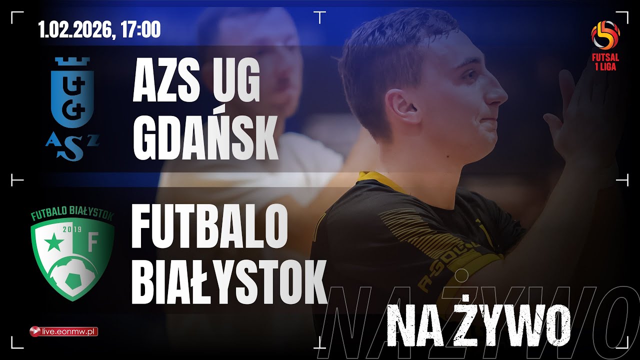 🔴 AZS UG GDAŃSK - FUTBALO BIAŁYSTOK | 1 PLF na żywo!