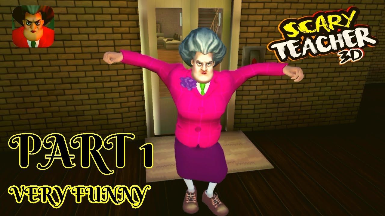 SCARY TEACHER 3D - Very Funny Walkthrough Gameplay PART 1 | iOS/Android