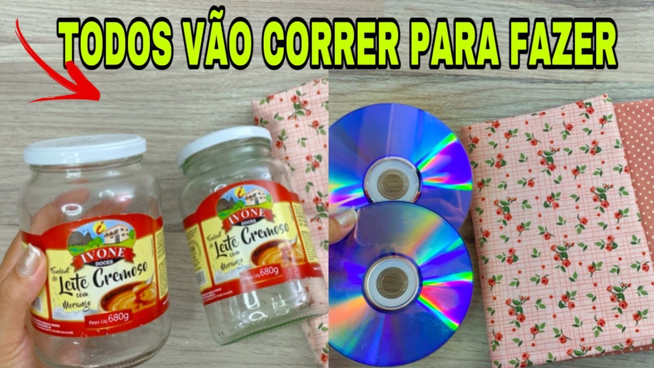 2 IDEIAS ESPETACULARES COM CD VELHO E VIDRO PARA DECORAR SUA COZINHA FÁCIL #viral #compartilhe #diy