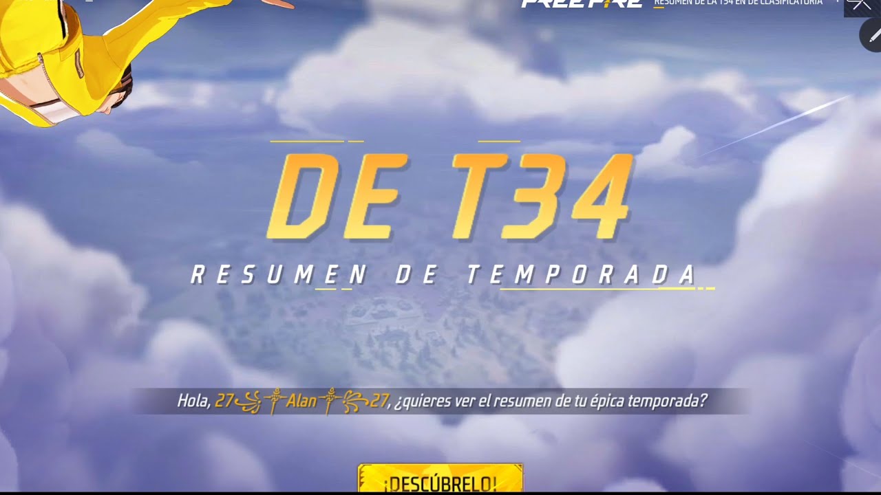 Resumen de mi temporada 34 de decla 