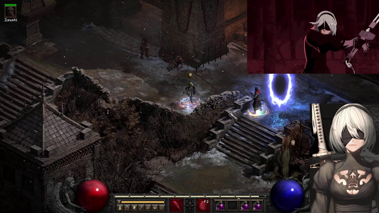 Diablo II: Resurrected |PC| Magic Finding Lightning Sorceress |In Search of Griffon's Eye