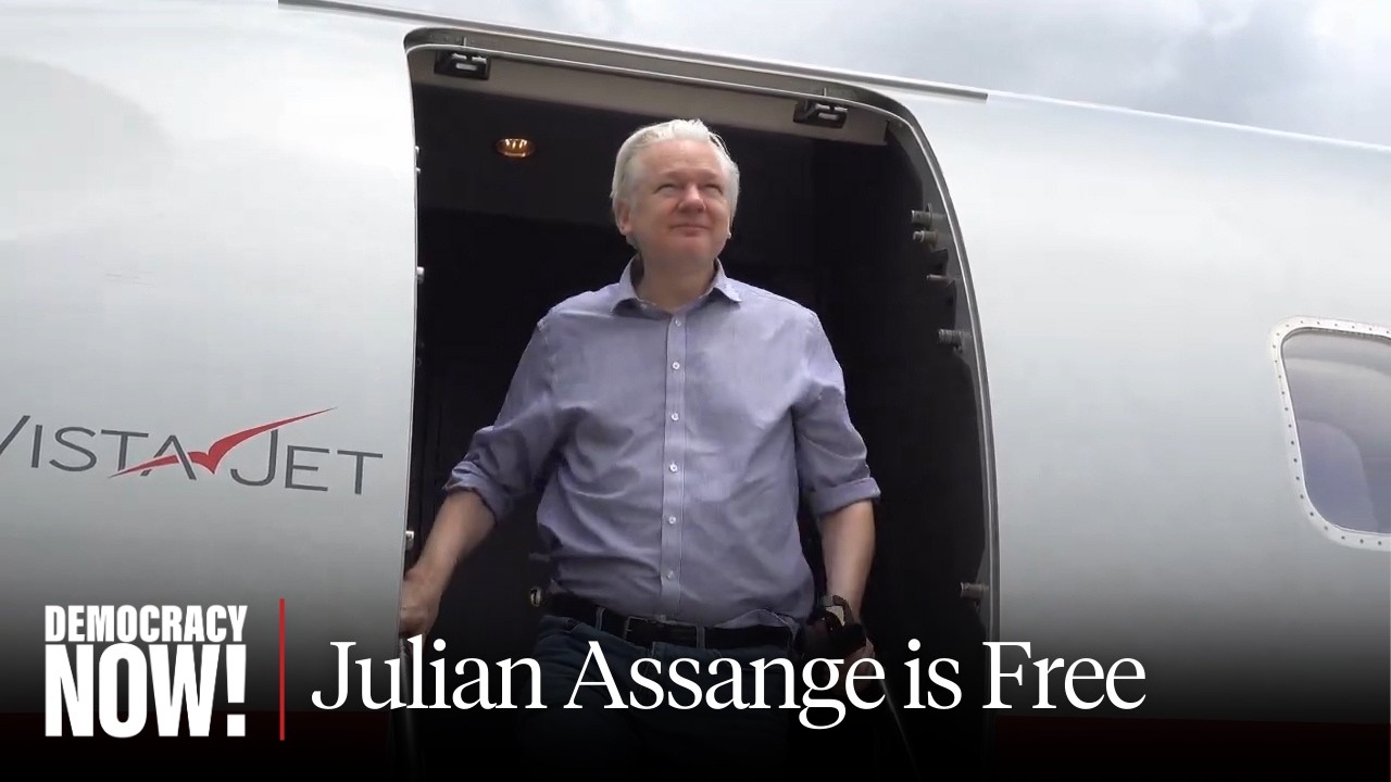 Press Freedom Advocates Celebrate Julian Assange’s Release, But Warn of Impact of Plea Deal