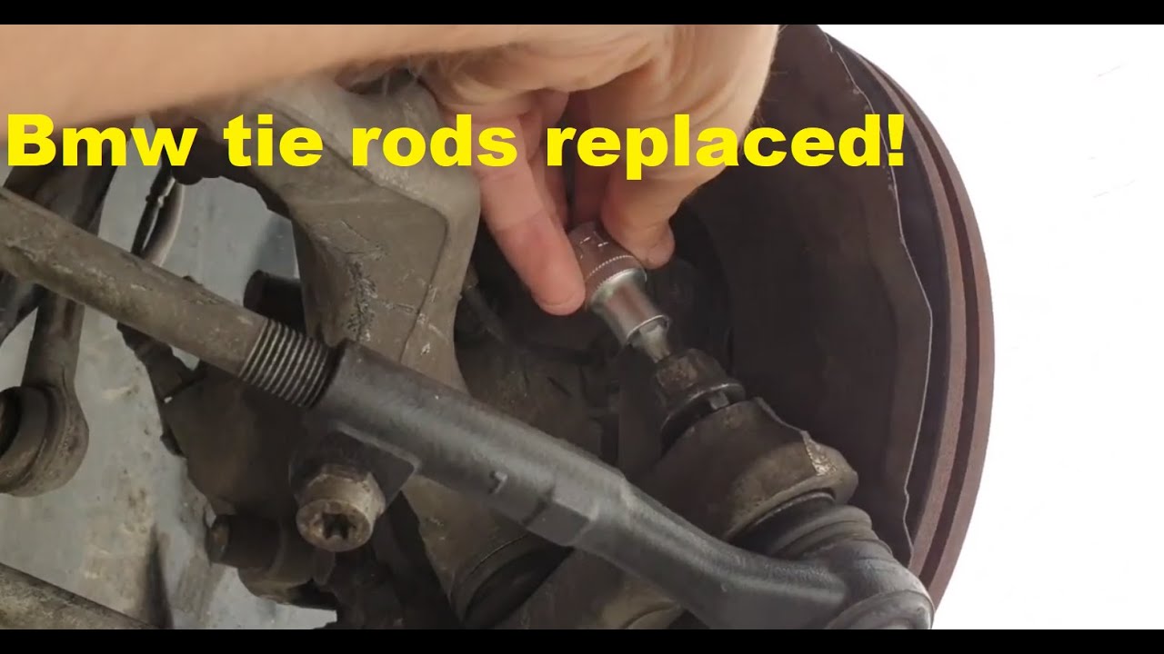 Bmw E90 tie rods replaced and home DIY alignment! Steering wheel problem solved!
