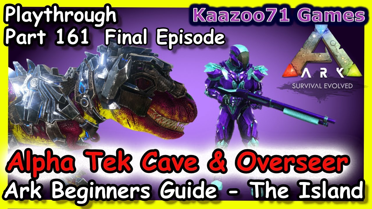 Tek Cave Alpha Solo Ark 💥 - Beginners Guide the Island Episode 161