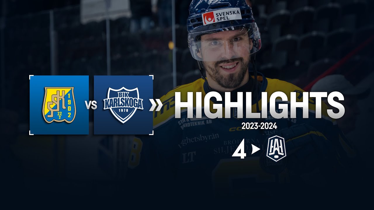 Södertälje vs. BIK Karlskoga - Highlights 2/12