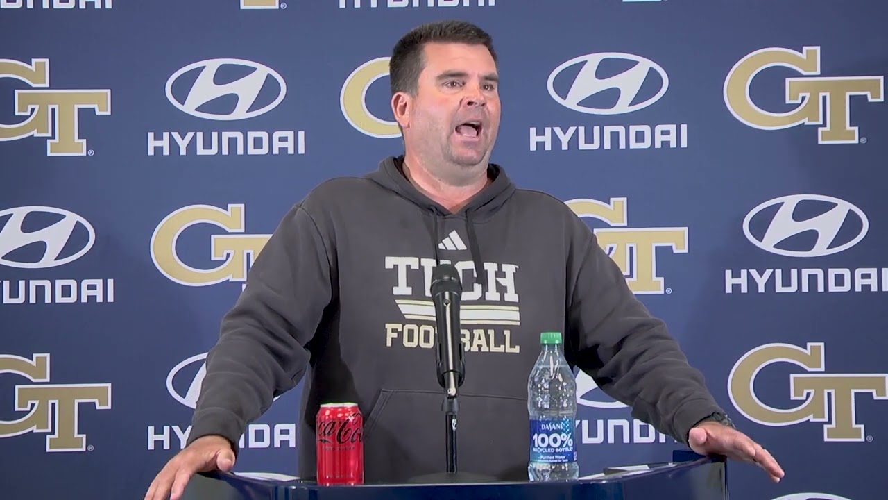 GT Football: 2024 Spring Practice, Day 8 - OL Coach Geep Wade