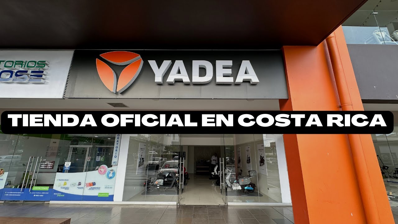 Yadea Costa Rica abre su primera tienda oficial de movilidad eléctrica en dos ruedas