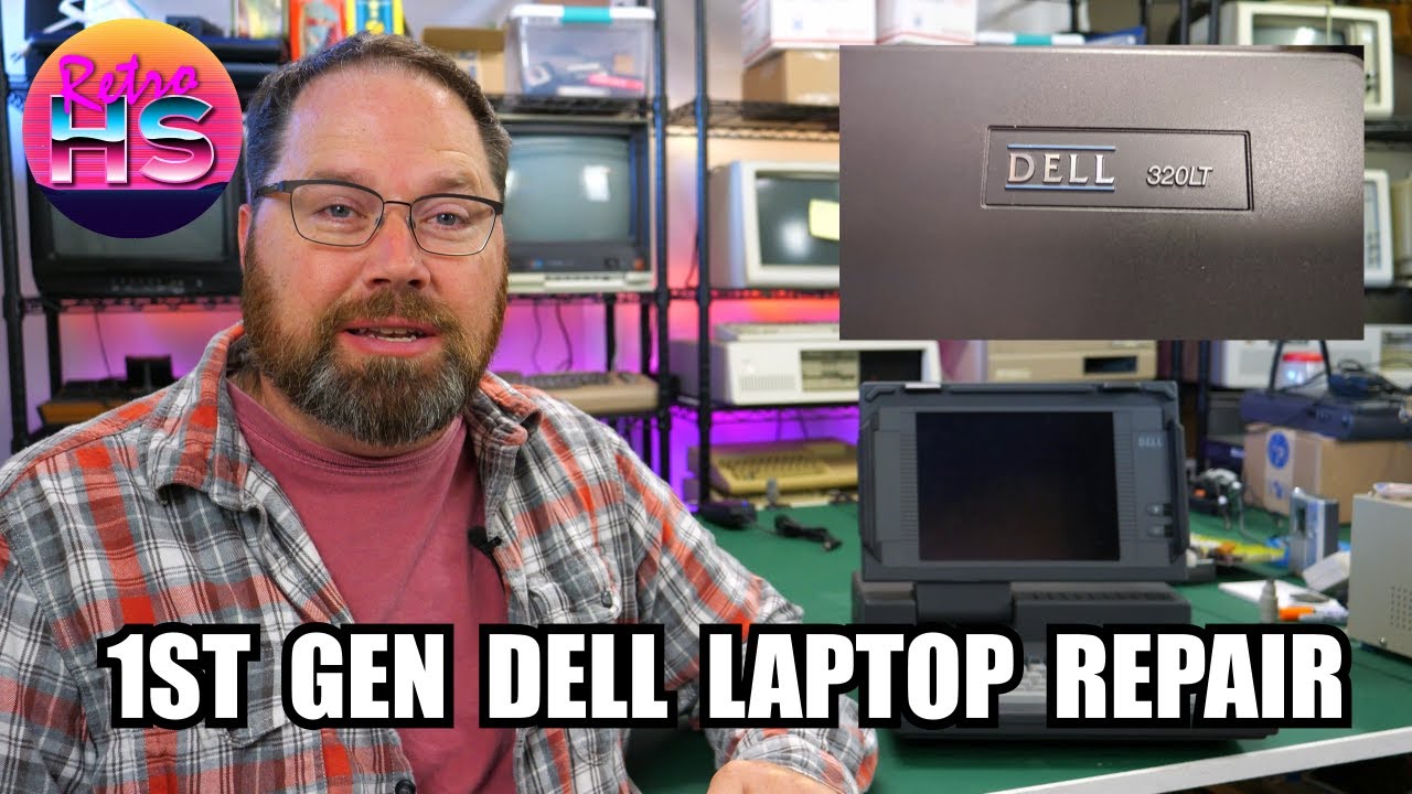 Ноутбук Dell первого поколения спасён от электронных отходов