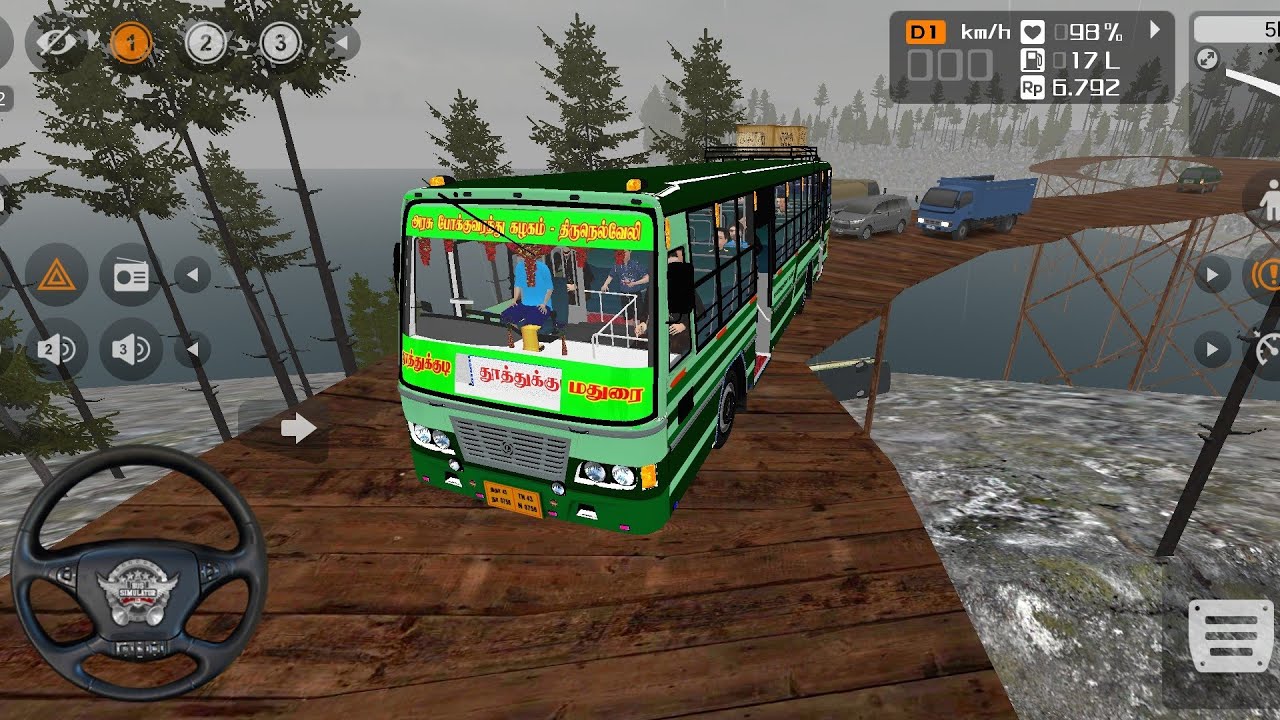 ☣️Indhonisiya Bus simulator JDY Gaming play ▶️