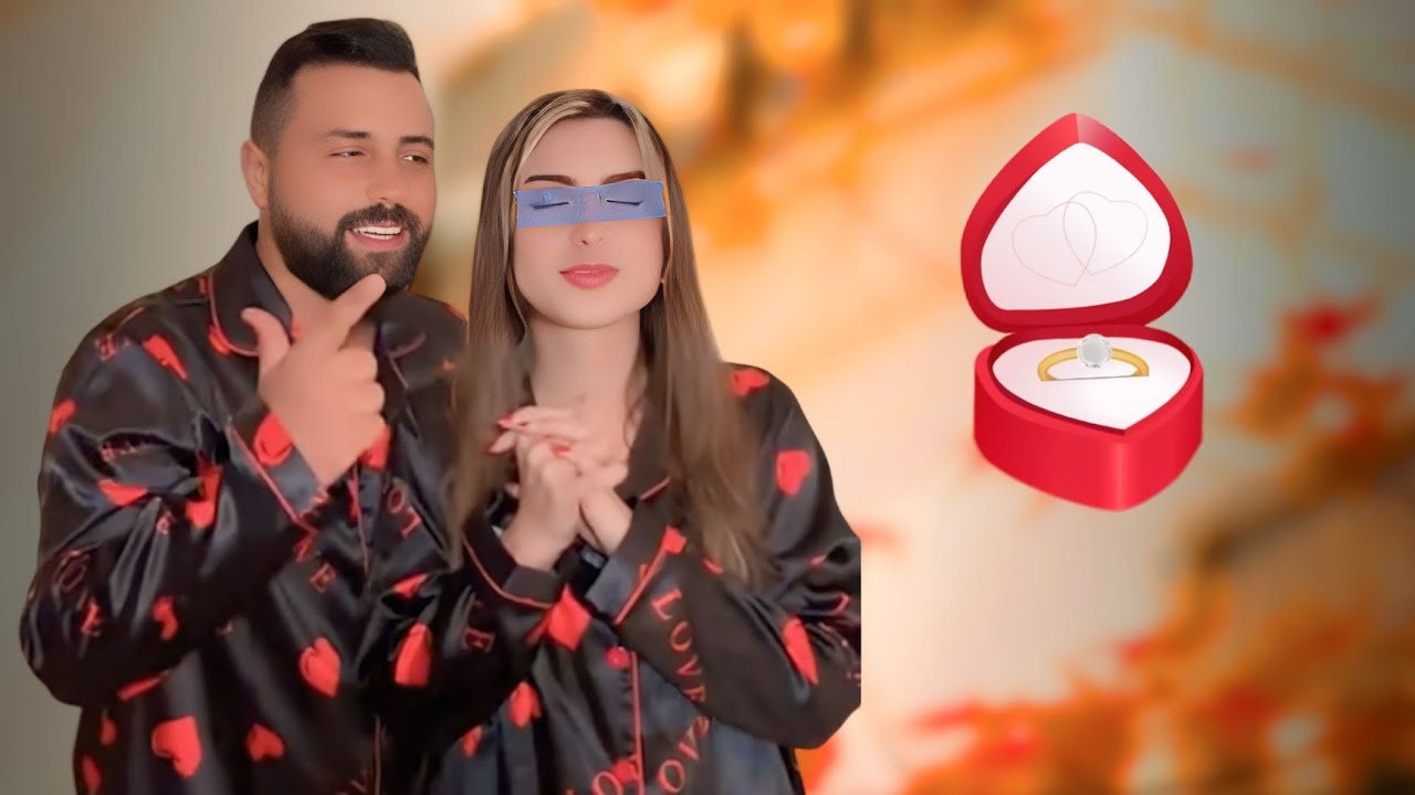 سلسله وخاتم هديه ريتشو لننوش بعيد الحب 💍♥️ - لحظات حب وحنان 🥰🥳 - ريتشو و ننوش