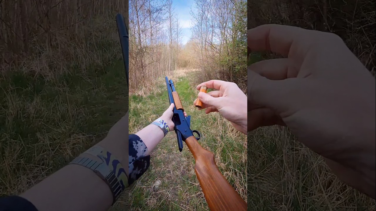 WINCHESTER 1897 SHOTGUN #pewpew #airsoft #countryboy