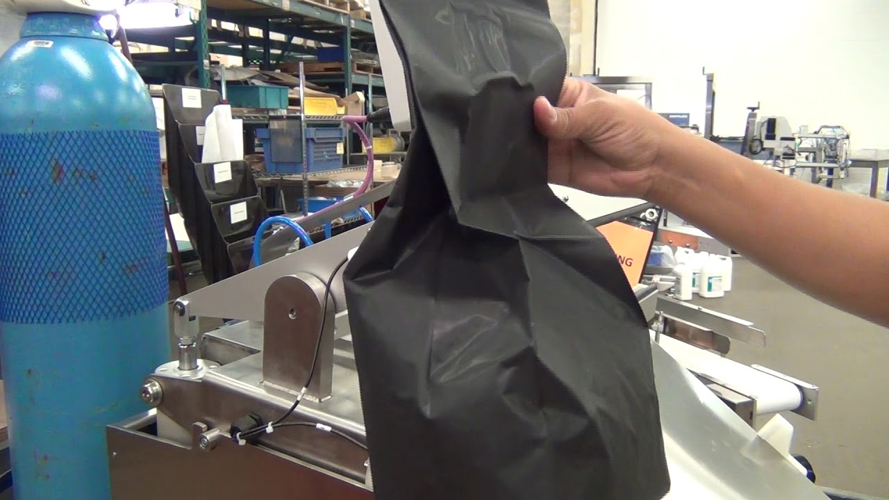 Vacpack Jaw-Style Vacuum Gas Flush Bag Sealer with Coffee bags | VP2440