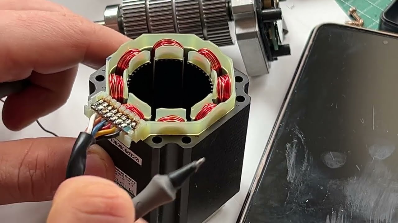 X Y Stepper Motor Resoldering Embroidery Machine Problem 