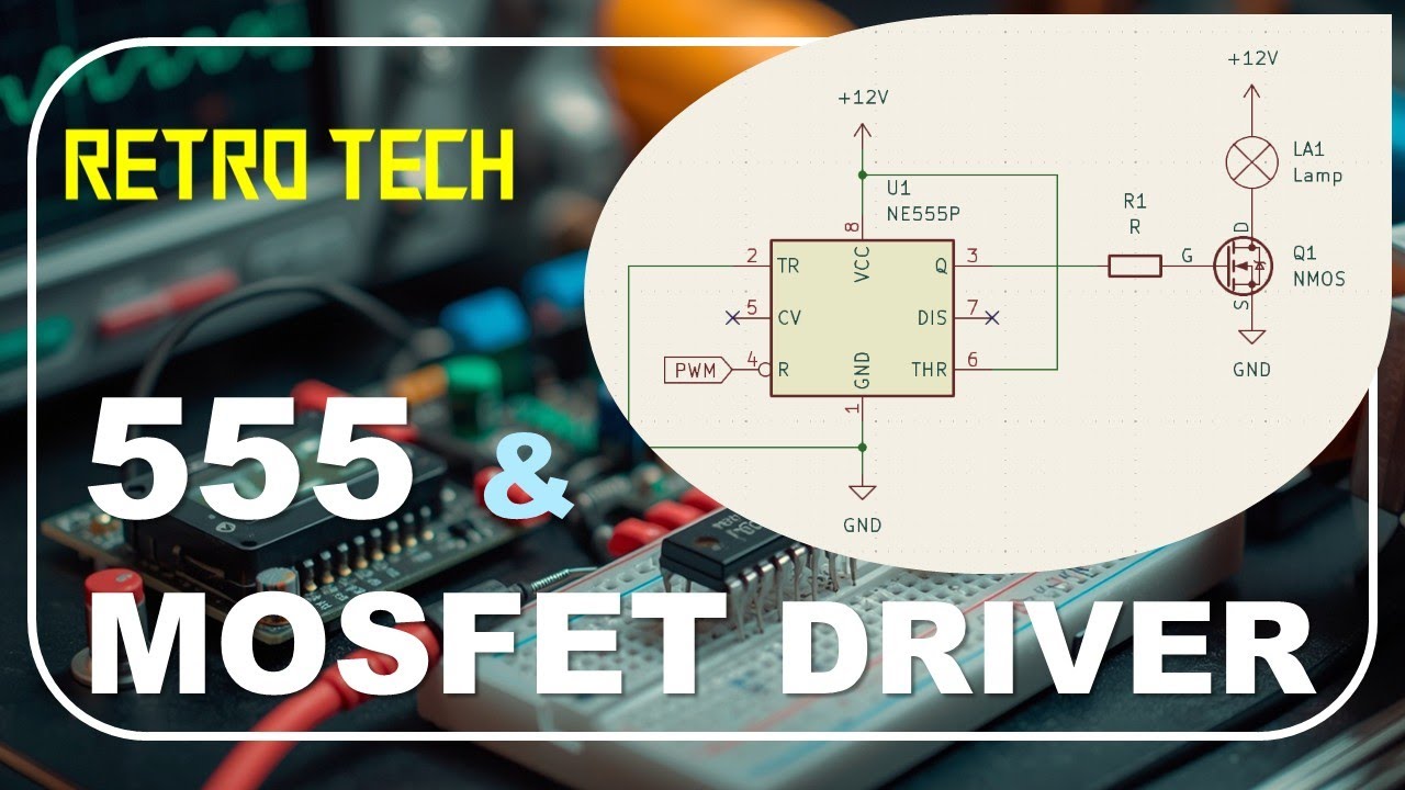 ✨ 555 & MOSFET DRIVER