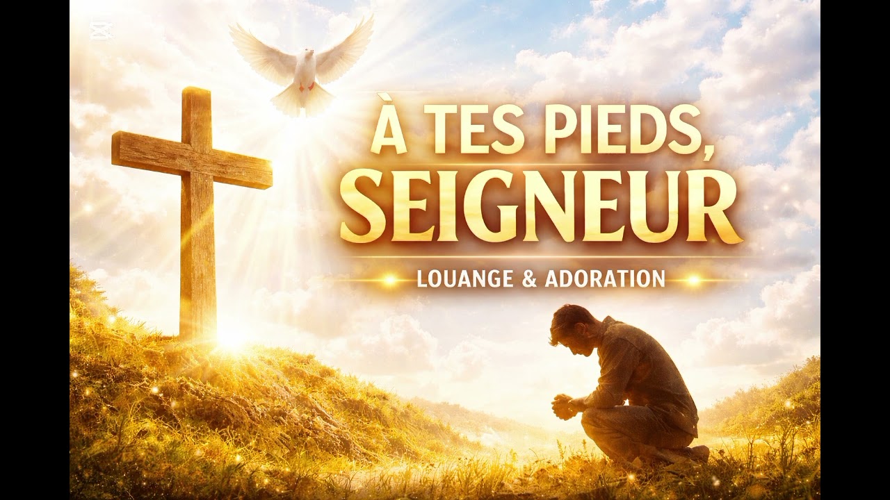 À Tes Pieds Seigneur 🙏 | Louange & Adoration Profonde qui Apaise l’Âme