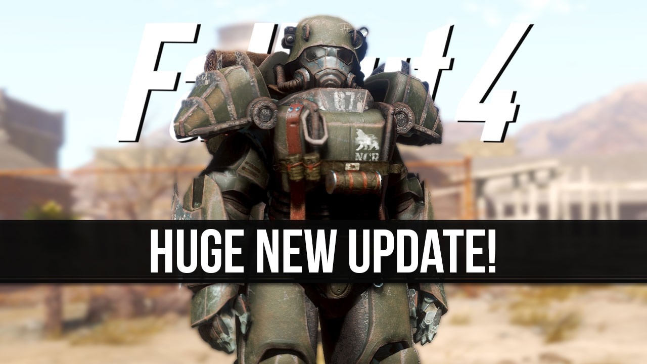 ITS FINALLY HERE! - Fallout 4 Just Got a 1.3GB New Update