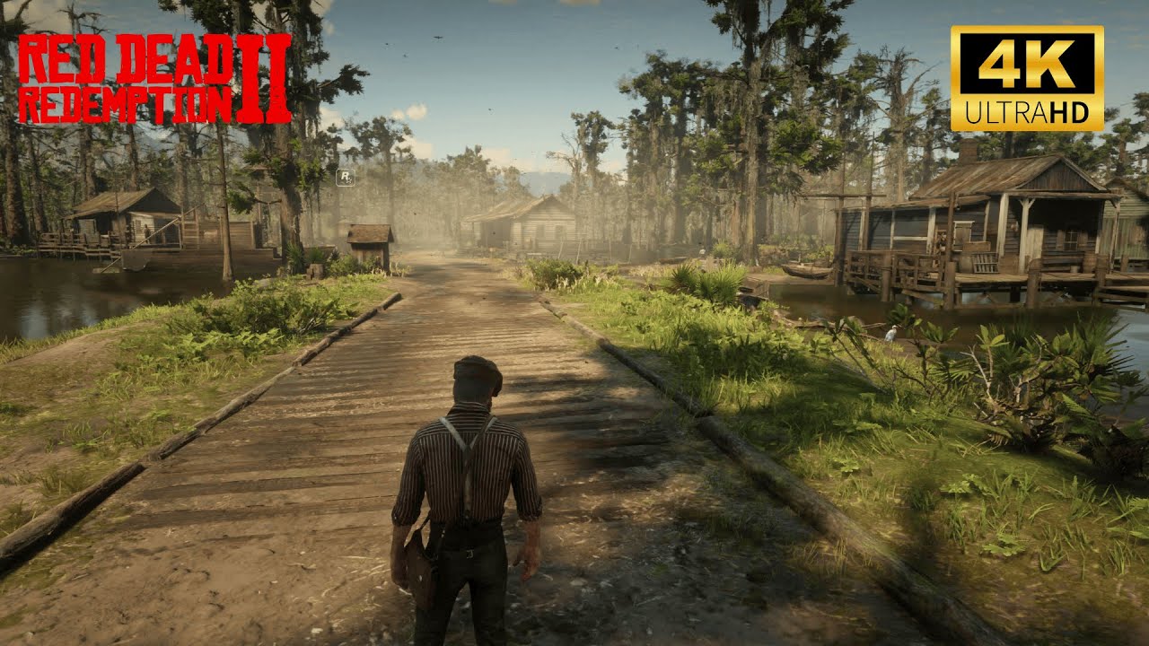 A Calm Walk Through Lagras | Red Dead Redemption 2 (PS5 4K)
