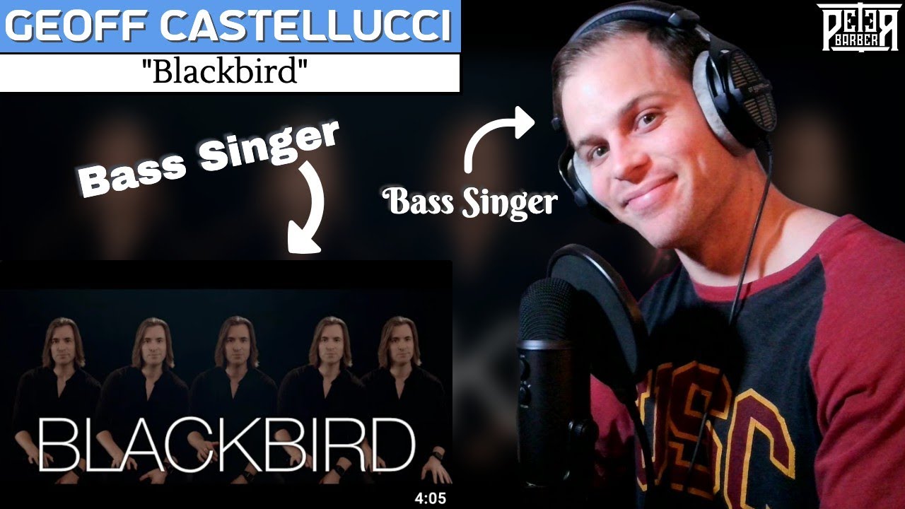 Bass Singer VOCAL ANALYSIS - Geoff Castellucci | Blackbird
