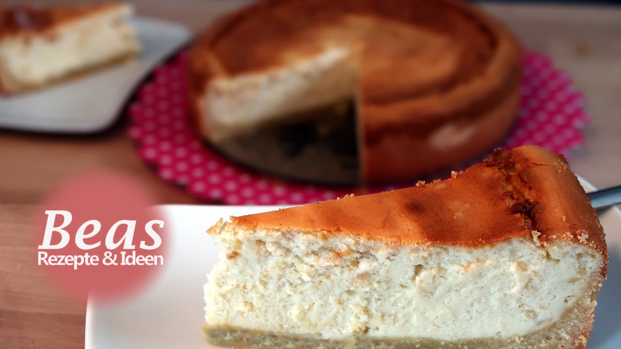 Bester KÄSEKUCHEN mit Boden – Omas Quarkkuchen Rezept
