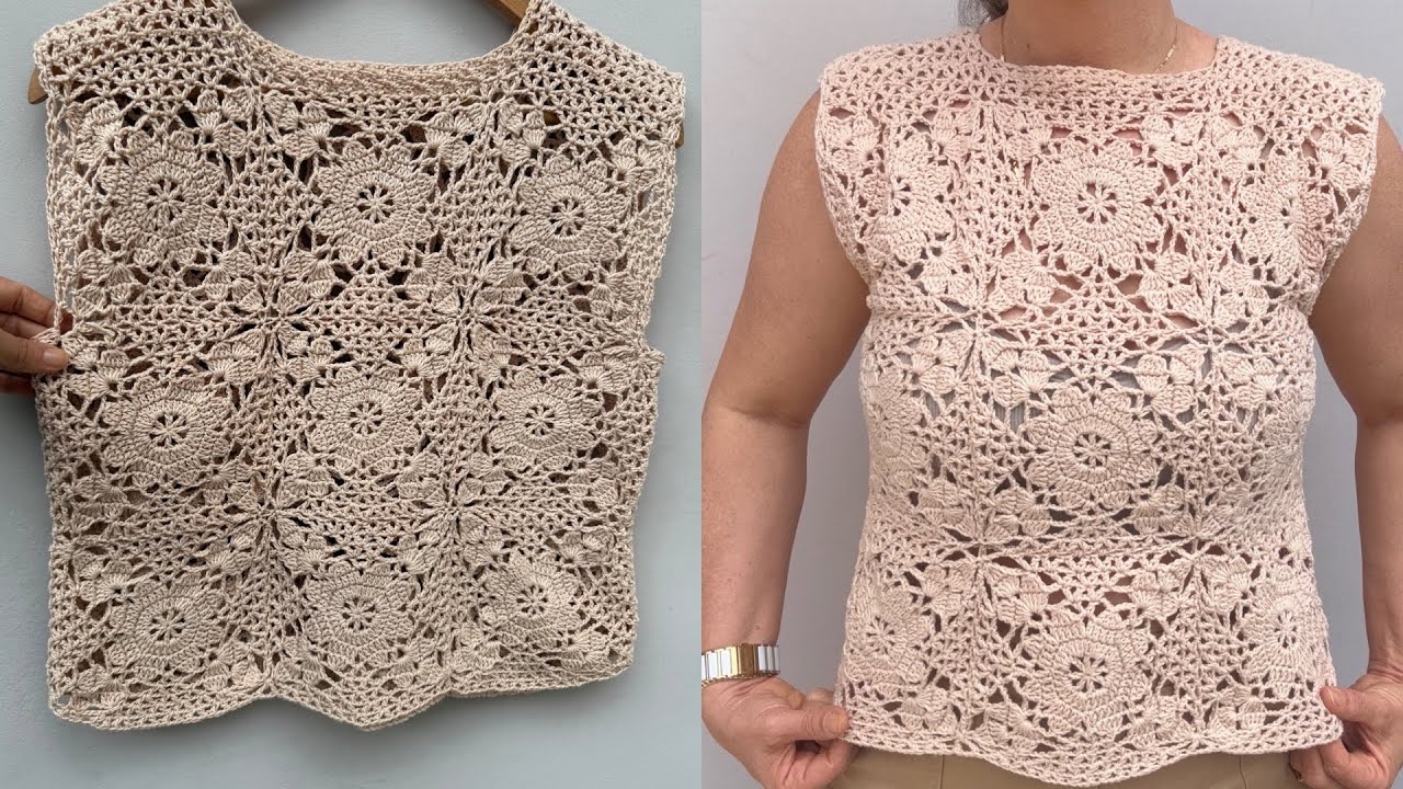 Meus crochês , blusas de crochê , roupas em crochê 