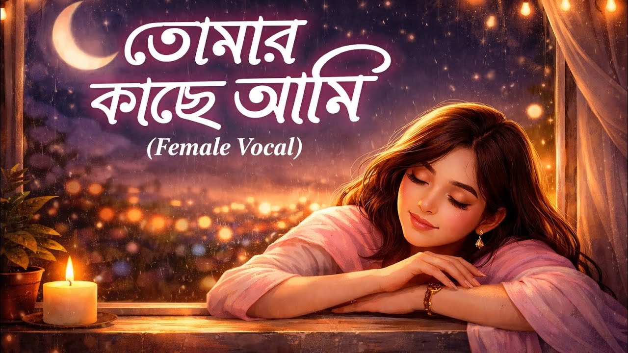 তোমার কাছে আমি | Romantic Bangla Song | Female Vocal | Lofi Love Song 2026