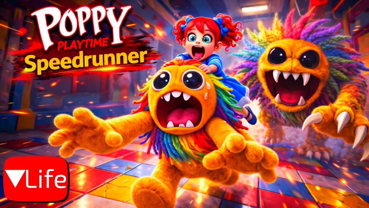 👉 Speedrunner последней части Poppy Playtime с Ярнаби в главной роли!