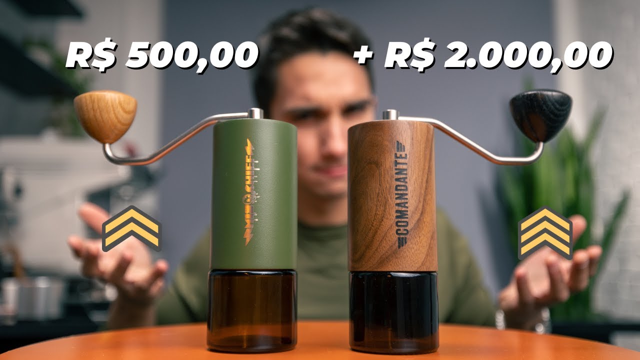 CÓPIA BARATA OU RÉPLICA PERFEITA: Mischief M40 VS Comandante C40 | Não Sou Barista