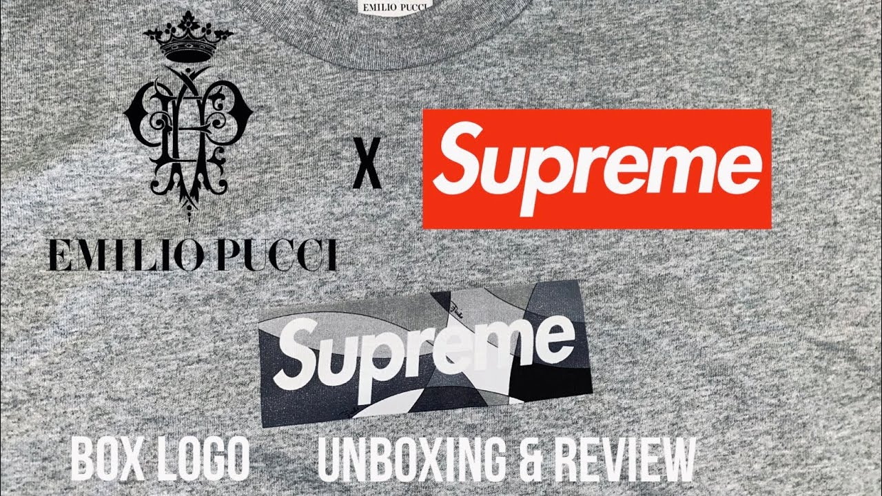 SUPREME EMILIO PUCCI BOX LOGO WEEK 16 SS21 | UNBOXING & REVIEW