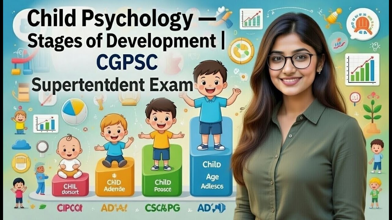 बाल मनोविज्ञान: विकास के चरण | Child Development Stages for Competitive Exams