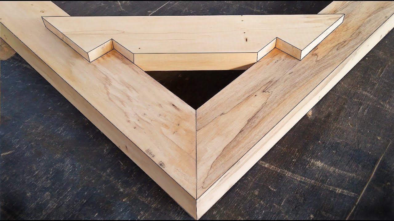Pengunci Struktur Kayu Siku Tanpa Paku  Keterampilan Tukang Kayu - carpenter skills